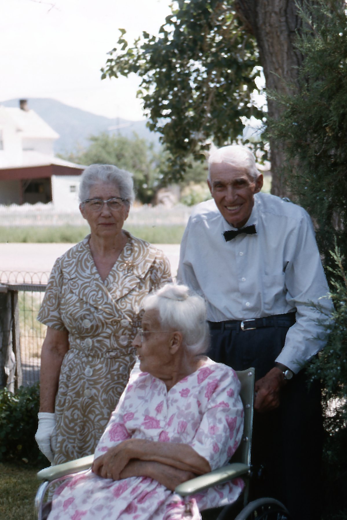 Aunt Carrie,lottie And Frank 1966