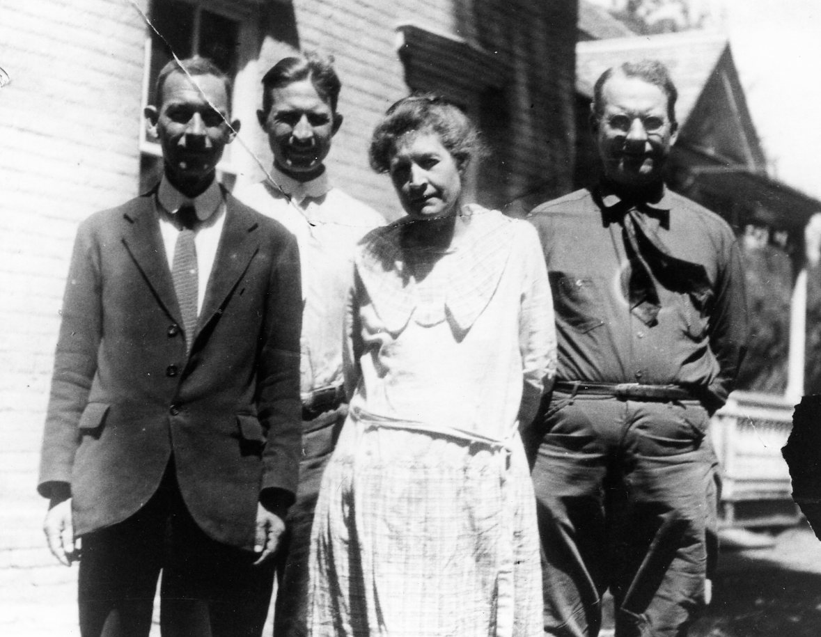 John,nephi, Lottie And Samuel Cottam In Scipio