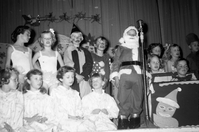 Marilee In Christmas Program At School In Scipio