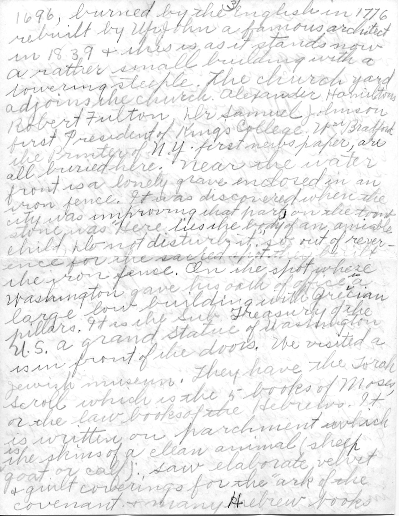Letter from Lottie to children 21 Aug 1939