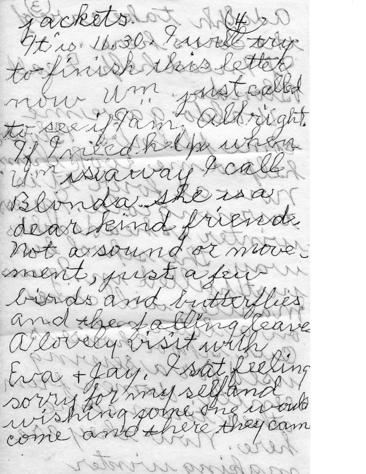 Letter from Lottie to children 25 Sep 1968